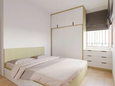  Phòng ngủ - Căn hộ Mỹ Thuận Quận 8 - Phong cách Modern 