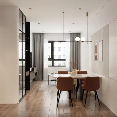  Phòng ăn - Concept căn hộ Studio - Phong cách Modern 