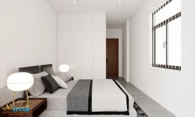  Phòng ngủ - Concept văn phòng - Phong cách Modern 