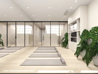  Phòng gym - Concept nhà phố 1 trệt 3 lầu Đặng Thai Mai - Phú Nhuận - Phong cách Modern 