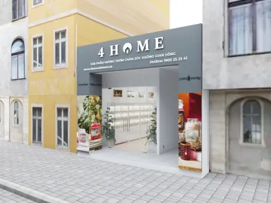 Concept showroom 4 Home Nơ Trang Long - Bình Thạnh - Phong cách Modern