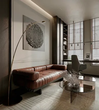  Phòng làm việc - Concept căn hộ - Phong cách Modern  
