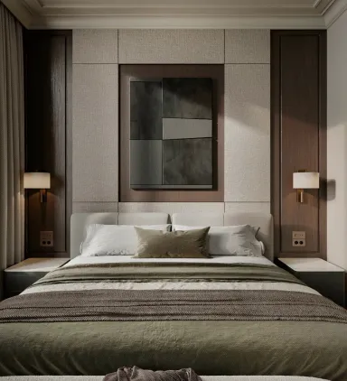  Phòng ngủ - Concept căn hộ - Phong cách Modern  