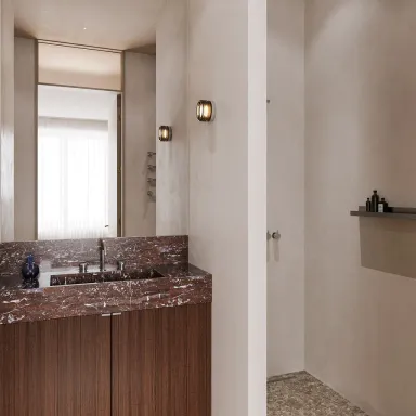  Phòng tắm - Concept căn hộ - Phong cách Japandi số 1 