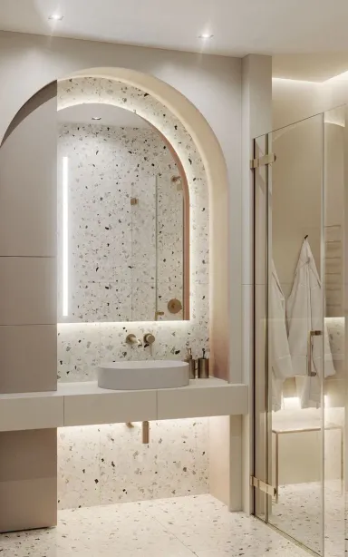  Phòng tắm - Concept căn hộ - Phong cách Japandi số 2 
