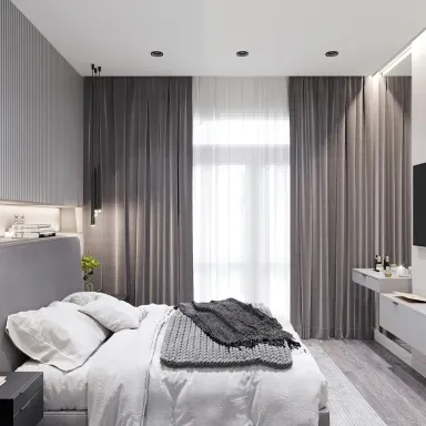  Phòng ngủ - Concept căn hộ - Phong cách Neo Classic & Minimalism số 1 