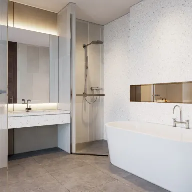  Phòng tắm - Concept căn hộ - Phong cách Neo Classic & Minimalism số 2 