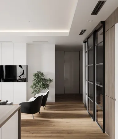 Phòng khách - Concept căn hộ - Phong cách Modern số 3