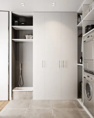  Phòng giặt - Concept căn hộ - Phong cách Modern số 3 