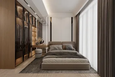  Phòng ngủ - Concept nhà phố anh Luân, Tân Bình - Phong cách Modern 