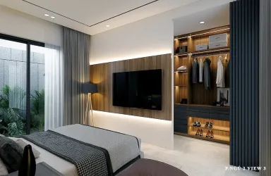  Phòng ngủ - Concept biệt thự anh Giang, An Giang - Phong cách Modern 