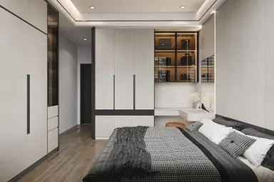  Phòng ngủ - Concept nhà phố anh Khoa, Bình Tân - Phong cách Minimalist 