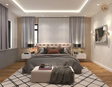  Phòng ngủ - Concept thiết kế nhà phố Bình Tân - Phong cách Modern 