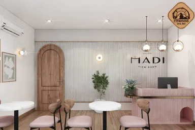 Concept thiết kế tiệm bánh Madi - Phong cách Modern