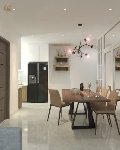  Phòng ăn - Concept thiết kế căn hộ Greentown Bình Tân - Phong cách Modern 