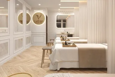Concept thiết kế spa Lavio Bình Tân - Phong cách Modern