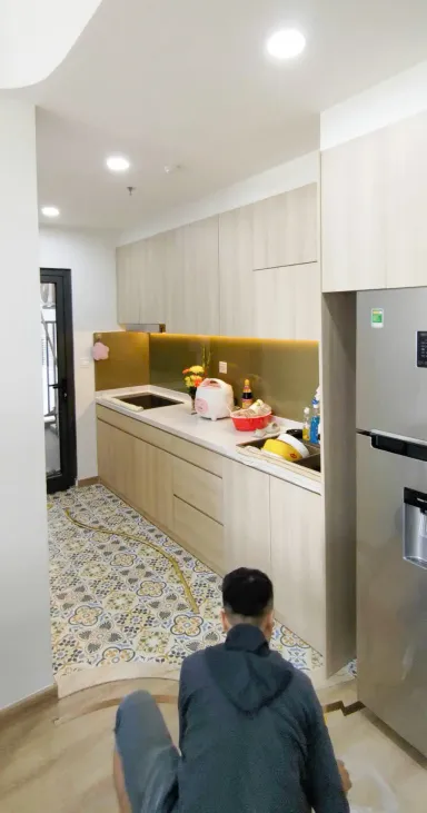 Phòng bếp - Căn hộ Picity High Park Quận 12 - Phong cách Minimalist