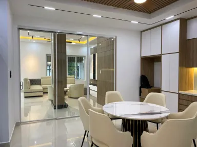 Phòng bếp - Cải tạo biệt thự Bình Thạnh - Phong cách Modern