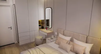 Phòng ngủ - Căn hộ chung cư quận 7 - Phong cách Modern