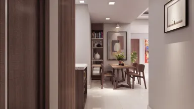Phòng ăn - Concept Căn hộ Masteri Thảo Điền - Phong cách Modern