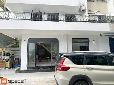 Mặt tiền - Nhà phố Hồ Văn Huê, Q. Phú Nhuận - Phong cách Minimalist