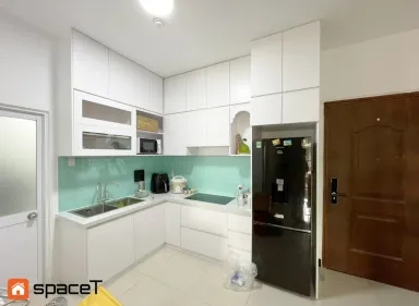 Phòng bếp - Hoàn thiện Bếp căn hộ Khang Gia - Phong cách Minimalist