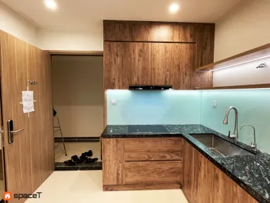 Phòng bếp - Căn hộ Vinhomes Origami - Phong cách Modern
