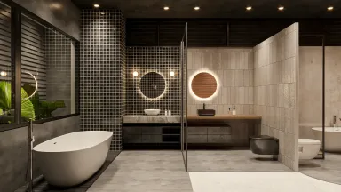 19 mẫu thiết kế phòng tắm đẹp mắt và hiện đại theo xu hướng mới nhất