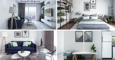 Khám phá nội thất căn hộ Airbnb phong cách Bắc Âu tối giản