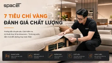 Sofa Đẹp: 7 Tiêu Chí Đánh Giá Chất Lượng Trước Khi Mua
