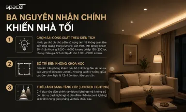 Ánh Sáng Tự Nhiên vs Nhân Tạo: Tính Toán Cho Từng Hướng Nhà