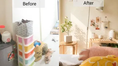 Tôi cải tạo căn phòng trọ 17m2 xinh xắn như phim Hàn