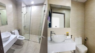  Phòng tắm - Căn hộ nhỏ xinh phong cách hiện đại tại thành phố biển Quy Nhơn 