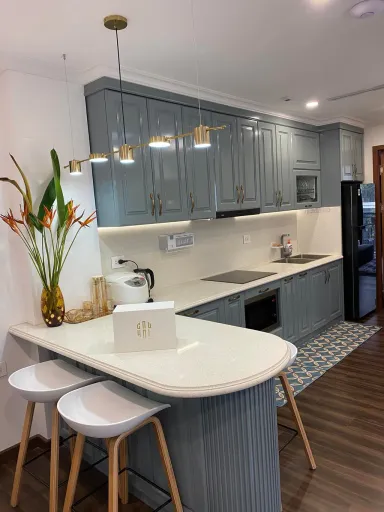 Phòng bếp - Nhà phố 6 tầng thiết kế như khu căn hộ cao cấp thu nhỏ