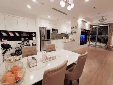 Phòng bếp Phòng ăn - Cải tạo căn hộ sang trọng cao cấp trang trí nội thất chỉ 300 triệu