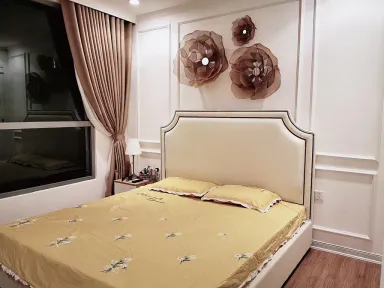 Phòng ngủ - Cải tạo căn hộ sang trọng cao cấp trang trí nội thất chỉ 300 triệu Phòng ngủ - Cải tạo căn hộ sang trọng cao cấp trang trí nội thất chỉ 300 triệu