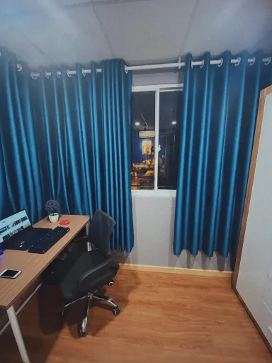 Phòng làm việc - Thay đổi ngoạn mục cho phòng ngủ nhà thuê cực chất