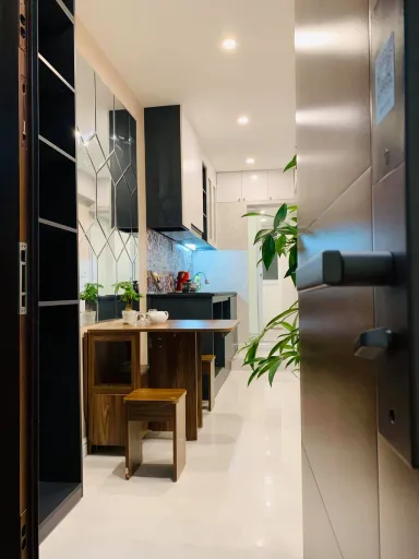 Phòng khách Lối vào - Tân trang căn hộ tập thể “siêu mini” chỉ 25m2 ở phố cổ Hà Nội