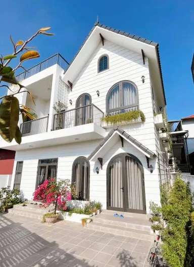 Mặt tiền - "TWINS HOUSE" tại Hưng Yên mình xây tặng bố mẹ