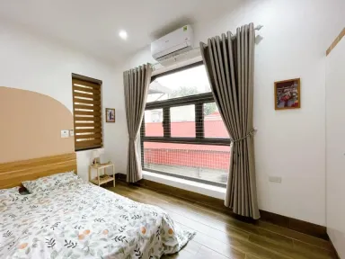 Phòng ngủ - "TWINS HOUSE" tại Hưng Yên mình xây tặng bố mẹ