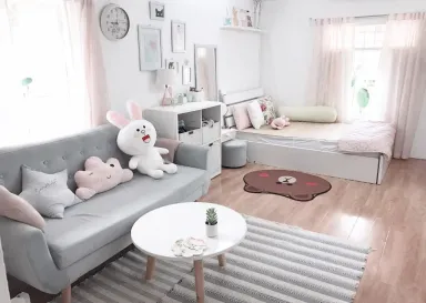 Phòng ngủ Phòng khách - Căn phòng kỷ niệm từng là thế giới riêng tự tay mình trang trí