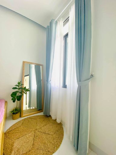  Phòng ngủ, Phòng thay đồ, Góc thư giãn - Ấm áp nhà phố tông màu vàng - xanh biển, trang trí nội thất gỗ 