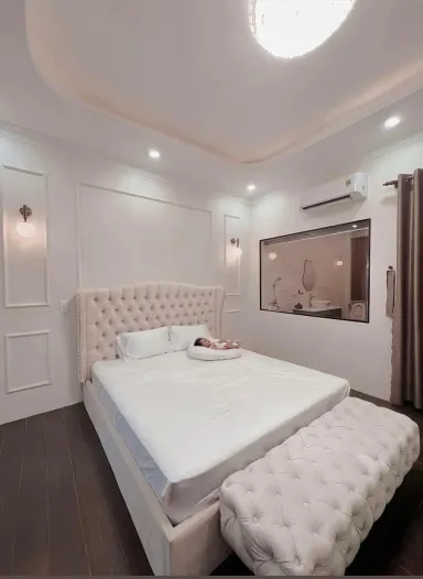 Phòng ngủ - Căn nhà đầu tiên vợ chồng trẻ tự tay thiết kế nội thất chăm chút từng góc nhỏ 