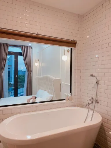 Phòng tắm - Căn nhà đầu tiên vợ chồng trẻ tự tay thiết kế nội thất chăm chút từng góc nhỏ 
