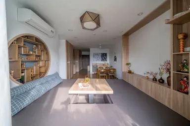 Phòng khách - Tổ ấm đầu tiên sau 10 năm kết hôn