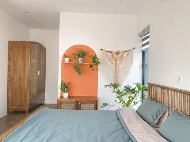 Phòng ngủ - Căn nhà gần gũi thiên nhiên đẹp mơ màng