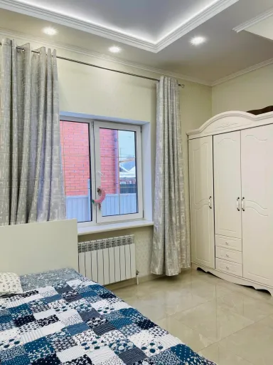 Phòng ngủ - Tổ ấm ở Nga của vợ chồng mình: hiện đại, đơn giản giao thoa Á- Âu