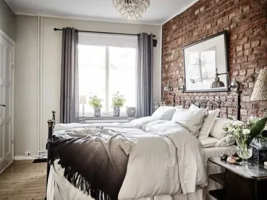 Phòng ngủ - Trầm trồ căn hộ 73m2 ở Nga đẹp như cổ tích 