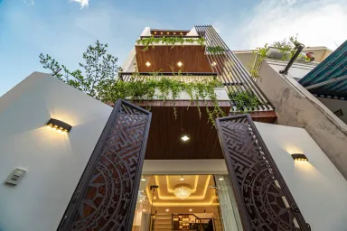 Mặt tiền - Căn nhà do chính mình tự tay lên ý tưởng và hoàn thiện nội thất