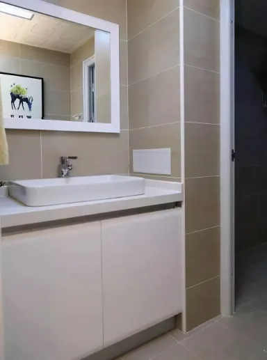 Phòng tắm - Vợ chồng trẻ chi 400 triệu để trang trí căn nhà đầu tiên sau 10 năm tích góp Phòng tắm - Vợ chồng trẻ chi 400 triệu để trang trí căn nhà đầu tiên sau 10 năm tích góp